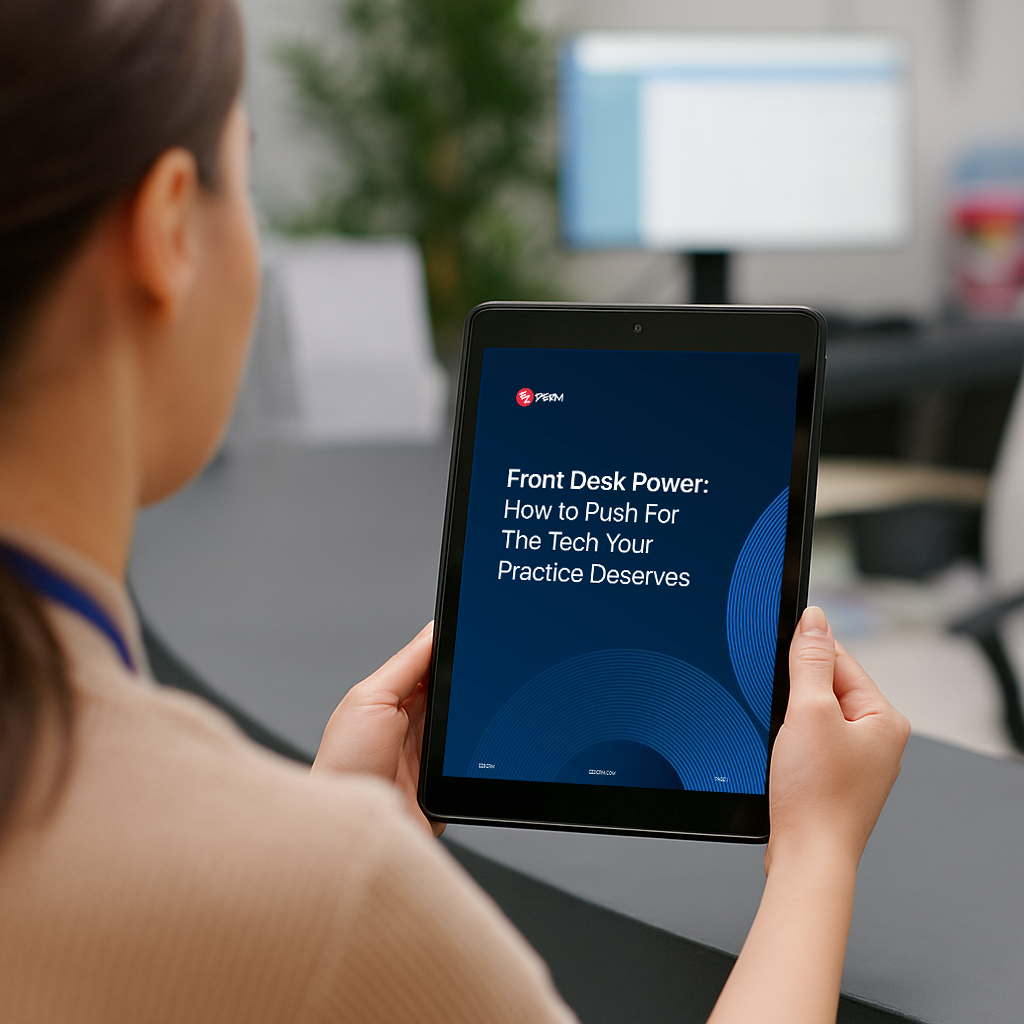 Front Desk ebook on iPad Front Desk ebook on iPad